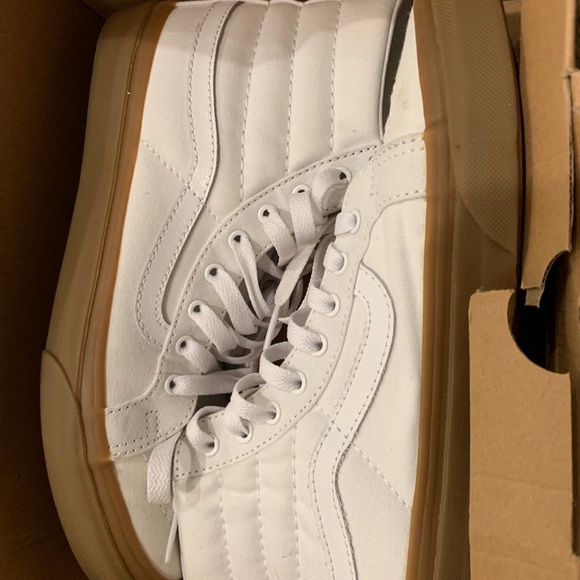 vans high top gum sole